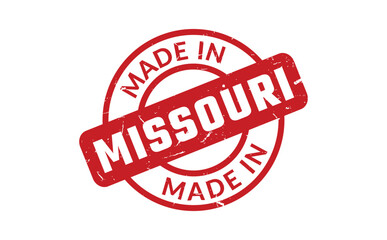 Made In Missouri Rubber Stamp