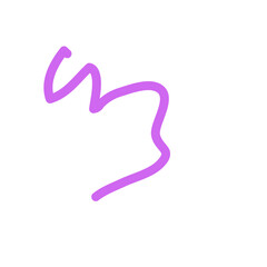 Colorful Abstract Squiggly Lines Vector 