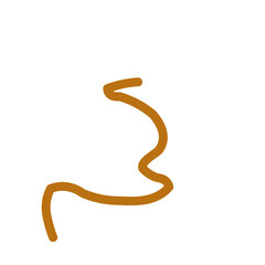 Colorful Abstract Squiggly Lines Vector 