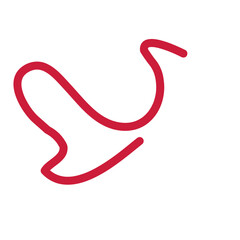 Colorful Abstract Squiggly Lines Vector 