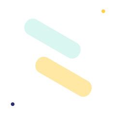 Flat geometric shape landscape
wallpaper vector background template