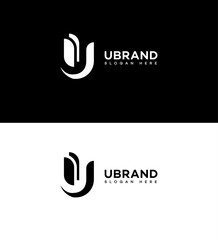 U Letter Logo Icon Brand Identity, U Letter Sign Symbol Template 