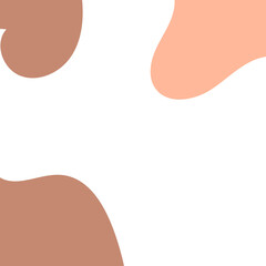 Neutral Abstract Shapes Decor Frame