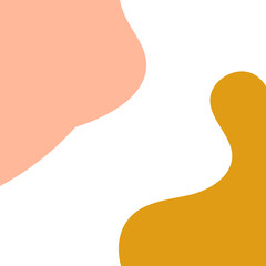 Neutral Abstract Shapes Decor Frame