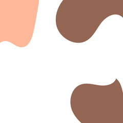 Neutral Abstract Shapes Decor Frame