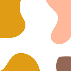 Neutral Abstract Shapes Decor Frame