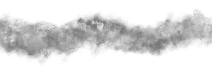 transparent long white cloud element