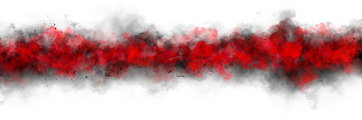 red black smoke special effect