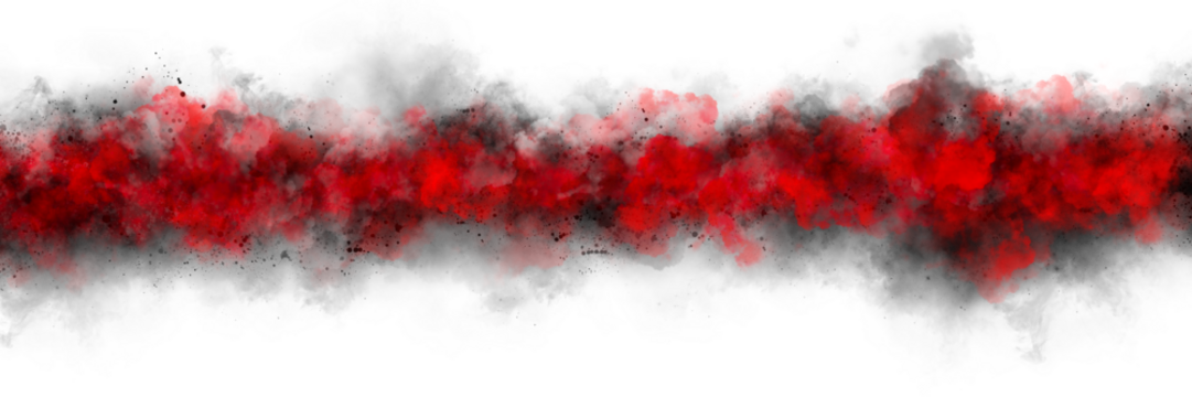 red black smoke special effect