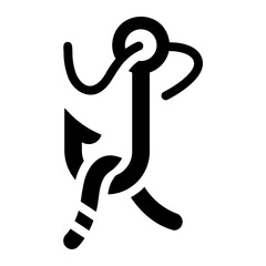 earthworm Solid icon