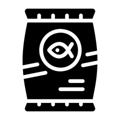 fish food Solid icon
