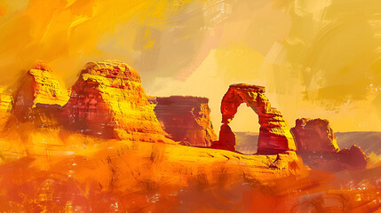 delicate arch background