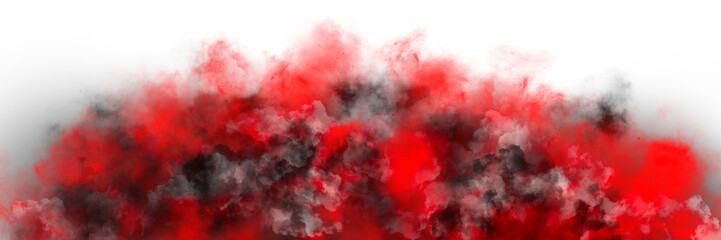 transparent red mist special effects