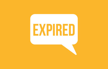 Expired Rubber Stamp Seal Vector