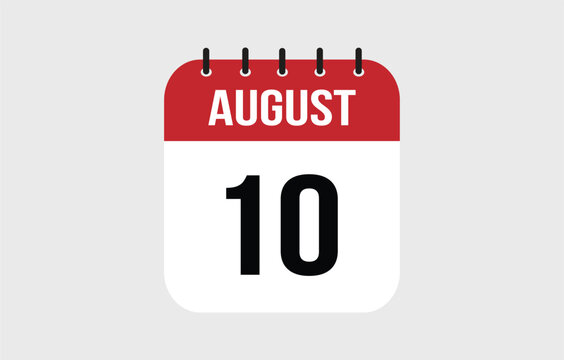 10 August" - Images et vidéos libres de droits | Adobe Stock