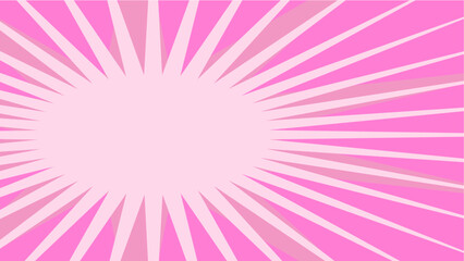 Obraz premium pink background with rays