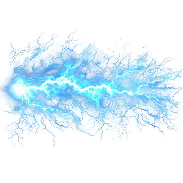 blue electric shock