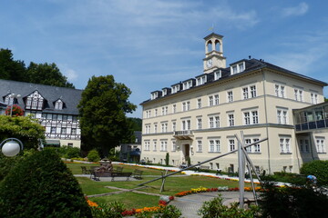 Thermalbad Wiesenbad in Sachsen