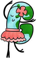 earth day letter G