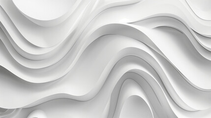 White abstract texture. Vector background 3d paper art style can be used in cover design, book design, poster, cd cover, flyer, website backgrounds or advertising - obrazy, fototapety, plakaty