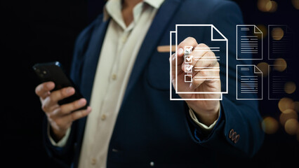 Business performance checklist, Business evaluation, project approval and enhancing business...