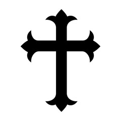 cross symbol, christian crosses icon