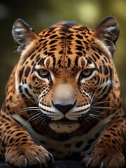 close up of a leopard