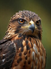 Obraz premium close up of a falcon