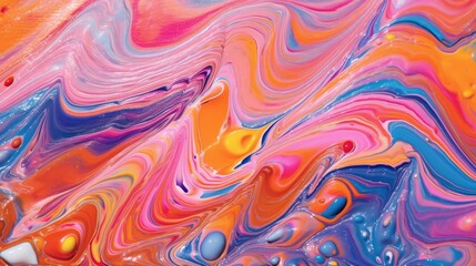 fluid colors a vibrant and dynamic composition featuring swirling fluidlike colors