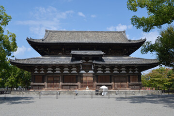 Obraz premium 東寺 金堂 京都市南区