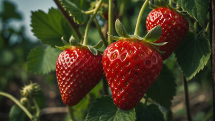 Organic Strawberry Farm 