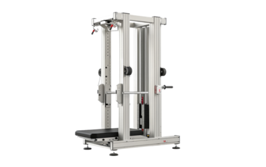 Machine for Calf Raises isolated on transparent Background