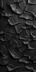 Black texture, 3d, background image for mobile phone, ios, Android, banner for instagram stories, vertical wallpaper.