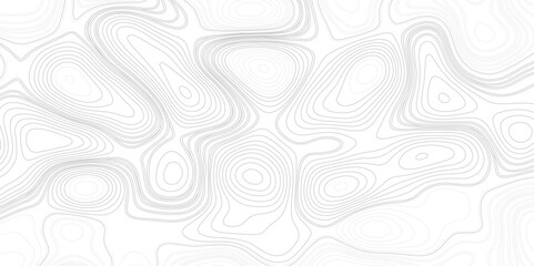 Vector topography contour map design. Vector topographic line map pattern. contour and textured background of geographic cartography terrain. - obrazy, fototapety, plakaty
