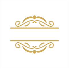 Abstarct Luxury Logo Vector Element