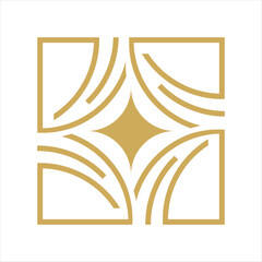 Abstarct Luxury Logo Vector Element