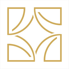 Abstarct Luxury Logo Vector Element