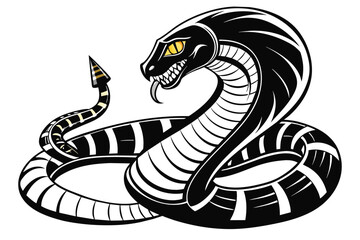snake-with-egypt-style only-vectors--black-and-white.eps