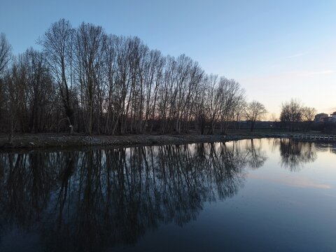 reflection in the water