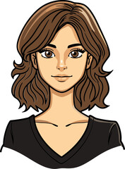 Vector Art Depicting Women Empowerment Through Education