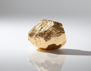 gold stone, gold nugget 1 piece of shiny golden stone