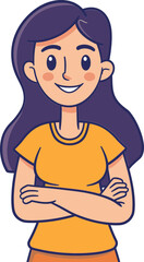 Fototapeta premium Vector Images Representing Women Strength and Resilience