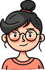 Vector Icons of Female Strength and Empowerment