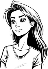 Empowering Women Vibrant Vector Illustrations of Strength and Courage