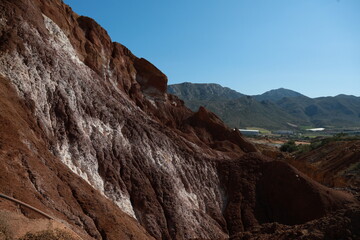 red rocks mazarron, spain