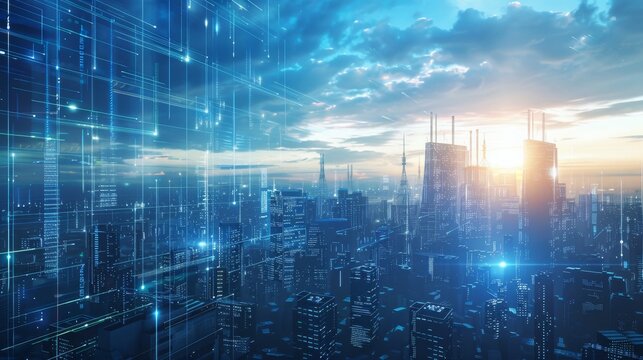 A testament to human ingenuity and perseverance, where technological advancements shape a brighter and more prosperous tomorrow.