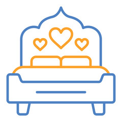 Double Bed Icon