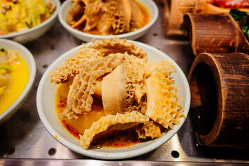 Beef Stomach Boiled with Ginger