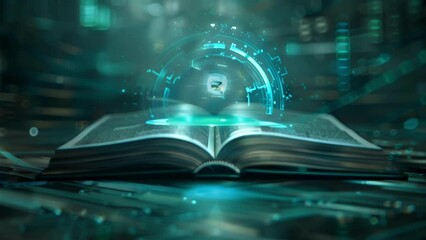 A sleek and professional image depicting an open legal book with intricate details adorned with the company logo conveying a deep understanding and specialized expertise in