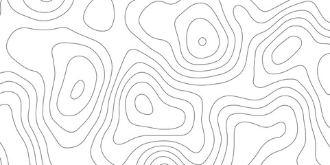 Abstract design seamless pattern with line topographic map. geographic mountain relief. retro topographic map. geographic contour map grid backdrop paper texture. terrain path isolated on background.